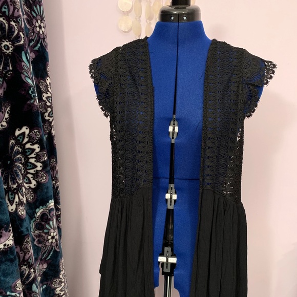 No Boundaries Jackets & Blazers - NWOT Lace Vest
